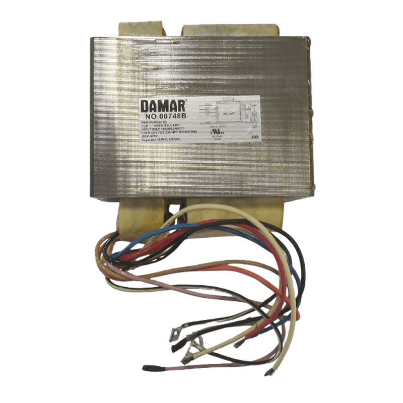 Damar 00748B 1000WHPS Quad High Pressure Sodium Ballast Kit 120/208/240/277V