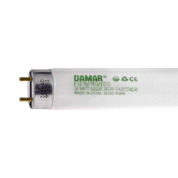 Damar 01543B F32T8/750/ECO TRUETONE 32W T8 Fluorescent Tube 5000K G13 Bi-Pin Base