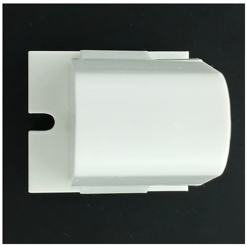 LH0161 Shunted, stationary end, push fit or screw down slimline lamp holder/socket