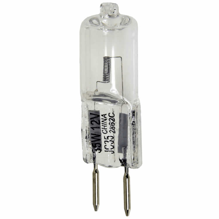 Damar 02862C 35W JC Halogen Bulb GY6.35 Bi-Pin Base 12V