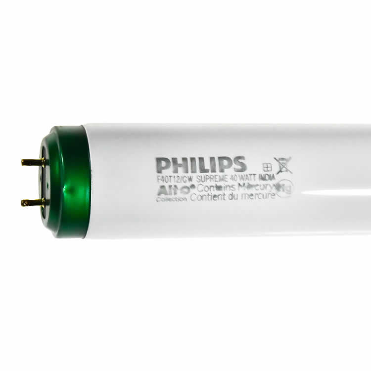 Philips 423889 F40T12/CW/SUPREME/ALTO 40W 4ft T12 Fluorescent Tube Cool White