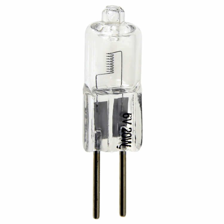 Damar 08687C 20W JC Halogen Bulb GZ4 Bi-Pin Base 6V