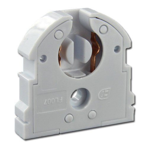LH0893 Unshunted, T8-T12 Lamp Holder Socket With Butt On Through Hole Mounting