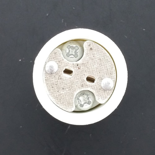 LH0995 Converts GU10 twist lock lamp holder/socket to a G5.3,GU5.3,GX5.3,GY5.3 bipin lamp holder/socket