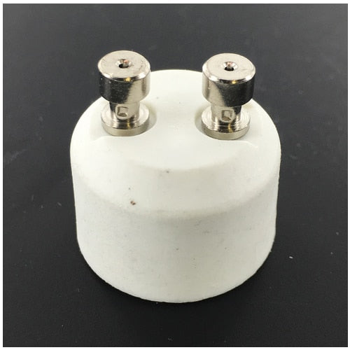 LH0995 Converts GU10 twist lock lamp holder/socket to a G5.3,GU5.3,GX5.3,GY5.3 bipin lamp holder/socket