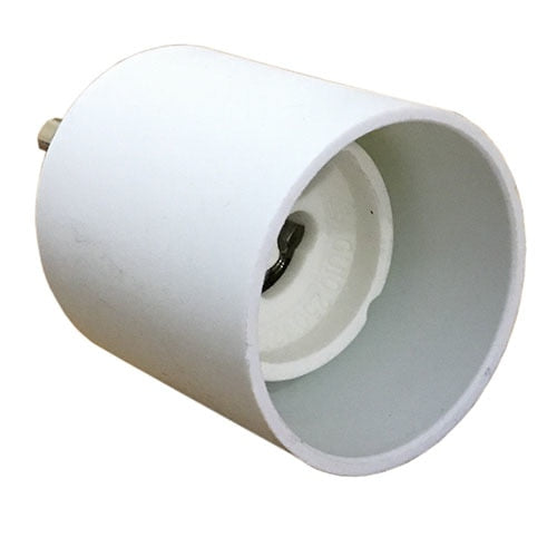 LH1020 GU24 converter allows GU10 base lamp to be used in a GU24 socket