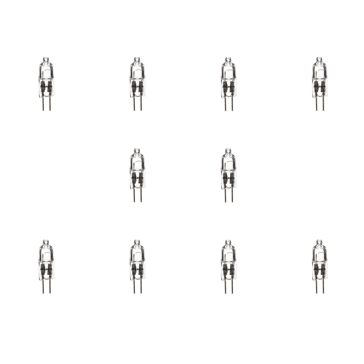 Bulbrite 860778 5W T3 JC TYPE HALOGEN CLEAR G4 12V-10PK