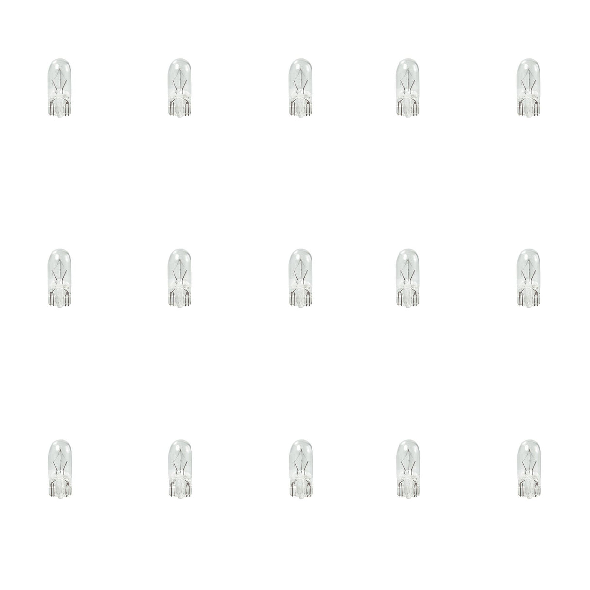 Bulbrite 860999 5W T3 1/4 XENON CLEAR WEDGE 12V-15PK