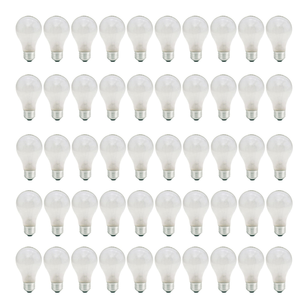 Bulbrite 861943 25W Incandescent A19 Light Bulb 2700K Dimmable E26 110 Lumens 130V 50PK