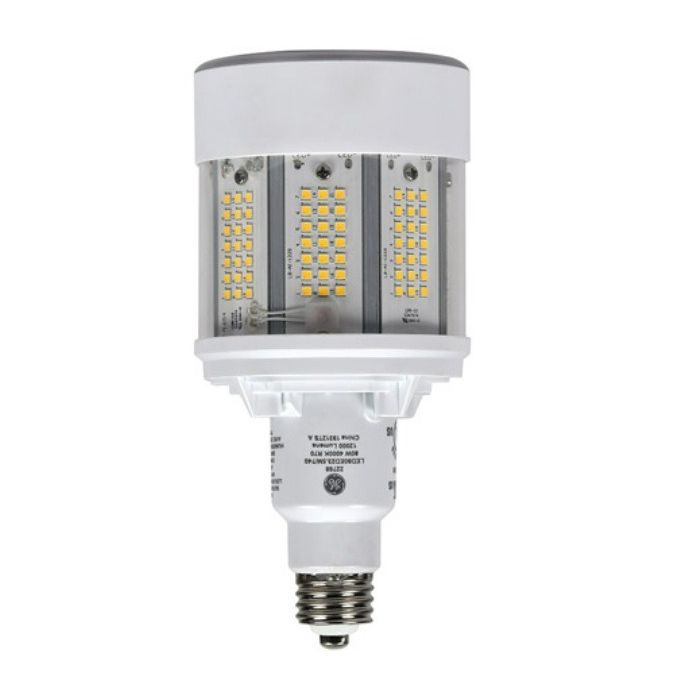 GE 93312106 LED/LC/ED23.5/7SC 50W/65W/80W LED Corn Cob Lamp 30K/40K/50K EX39 Base 120-277V