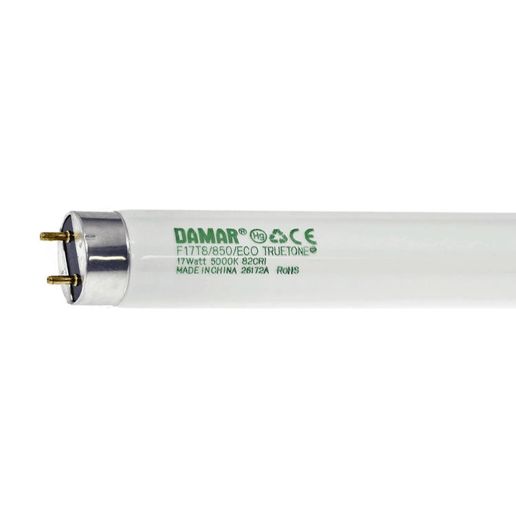 Damar 26172A F17T8/850/ECO 17W T8 Fluorescent Tube 5000K G13 Bi-Pin Base