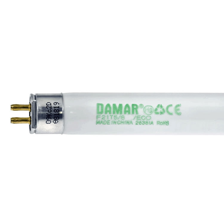Damar 26382A F21T5/850/ECO 21W T5 Fluorescent Tube 5000K G5 Bi-Pin Base