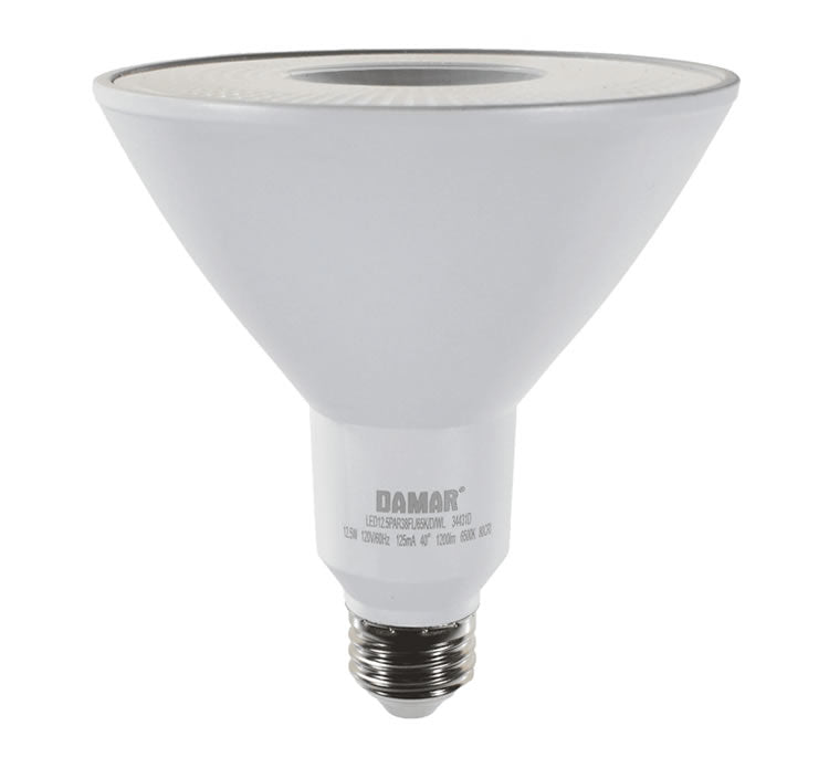 Damar 34431D LED12.5PAR38FL/65K/D/WL 12.5W PAR38 LED Flood 40° 6500K Dimmable E26 120V