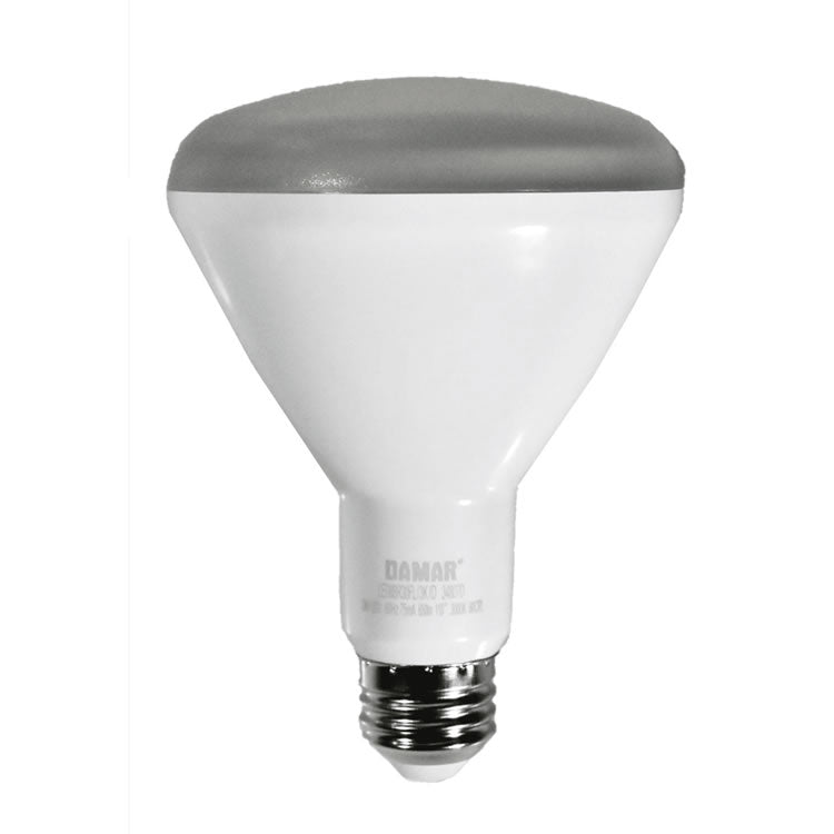 Damar 34807D LED8BR30/3K/D 8W BR30 LED Flood 3000K Dimmable E26 120V