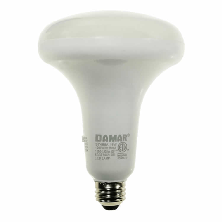 Damar 37465A LED16BR40/5CCT/DIM 16W BR40 LED Flood 120° 27K/30K/35K/40K/50K Dimmable E26 120V