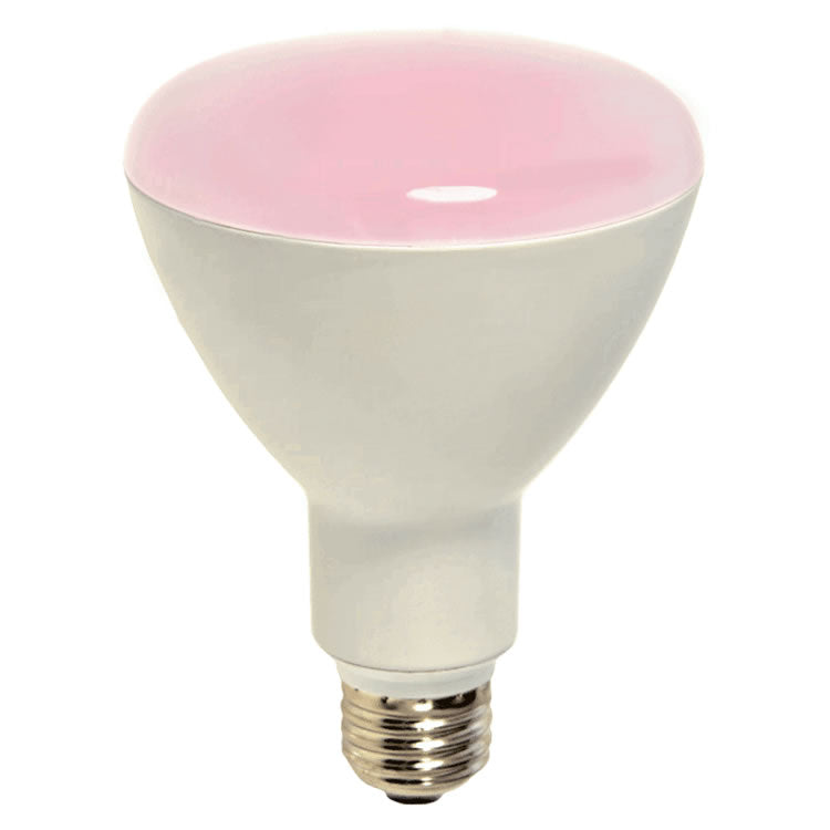 Damar 38719A LED13BR30/PINK/D 13W BR30 LED Flood PINK Dimmable E26 120V