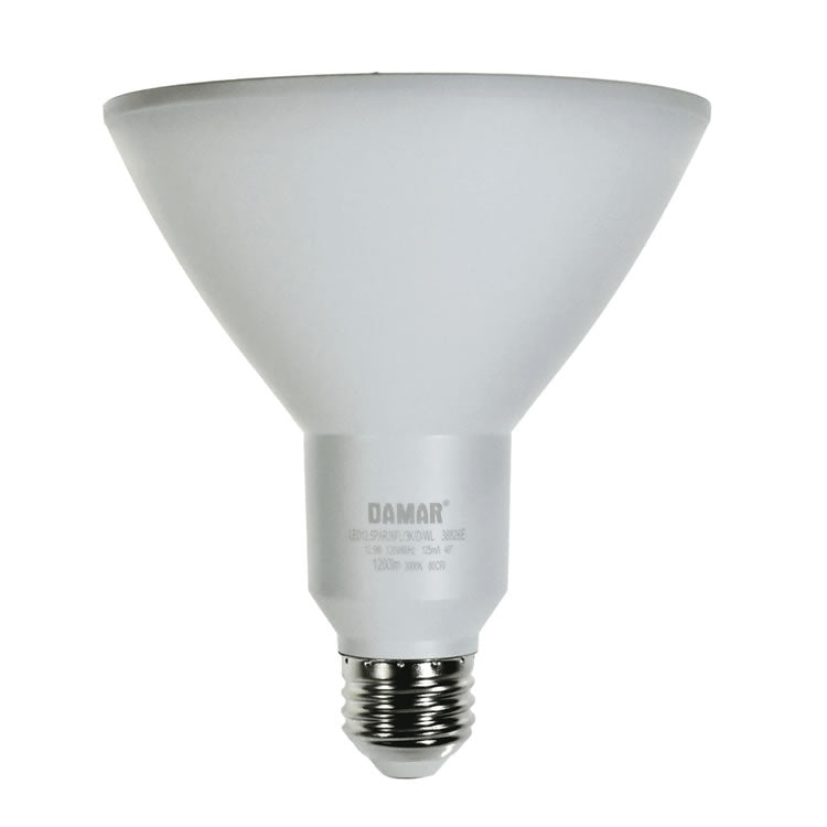 Damar 38826E LED12.5PAR38FL/3K/D/WL 12.5W PAR38 LED Flood 40° 3000K Dimmable Wet Location Rated E26 120V