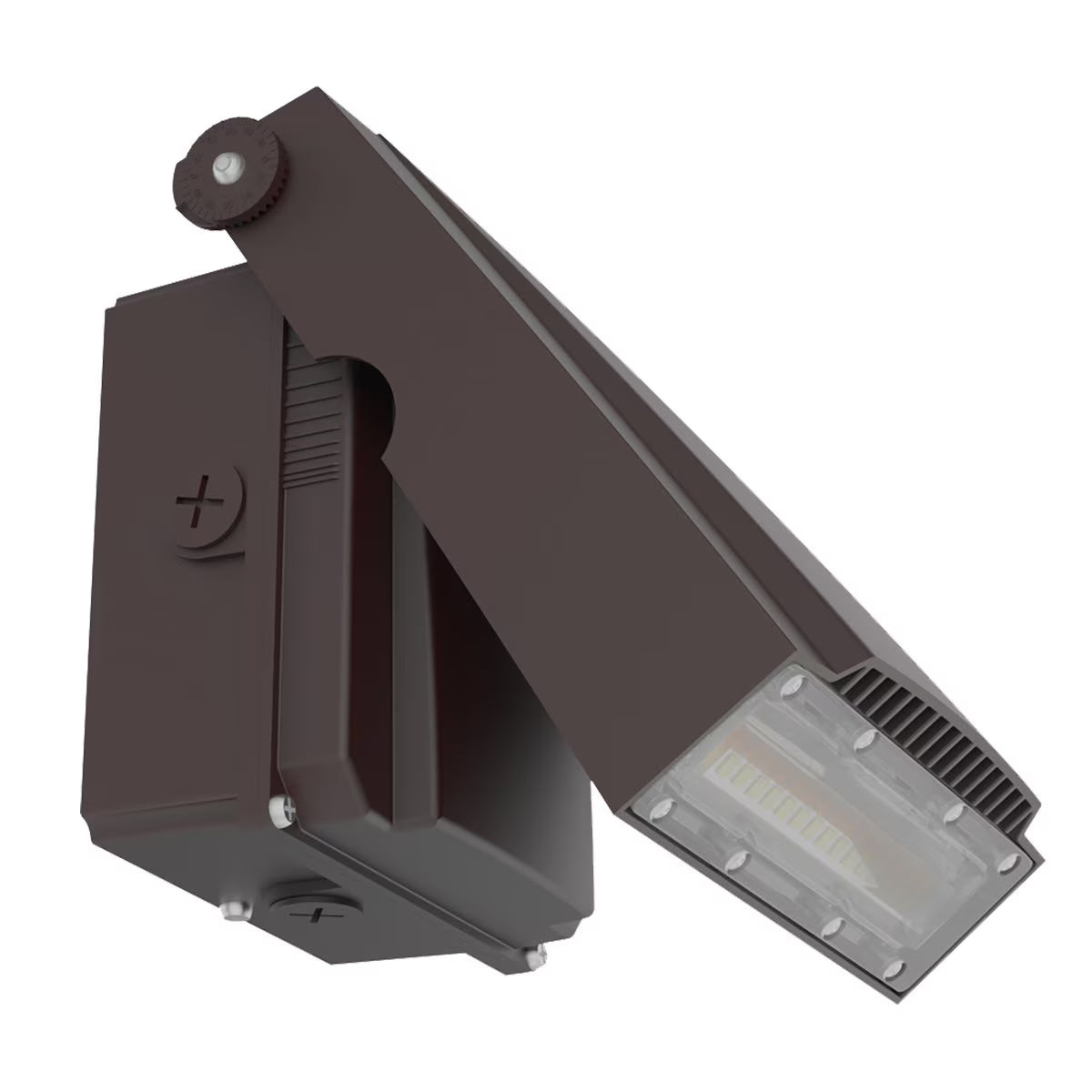 LEDone WP0127 LOC-AWP-MW(20/30/40/50) MCCT(30/40/50)D 20/30/40/50W LED Adjustable Wall Pack 3000K/4000K/5000K with Photocell 120-347V