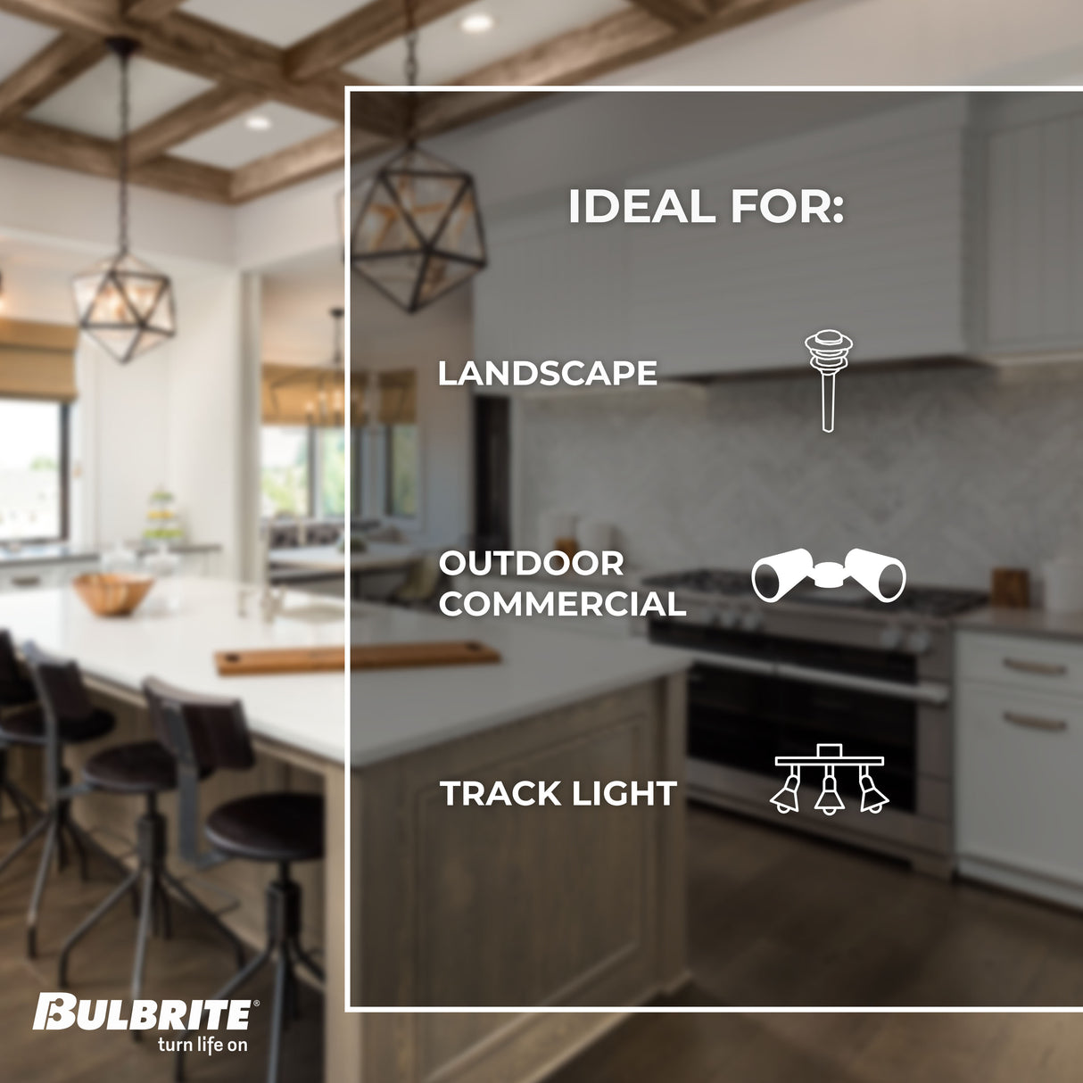 Bulbrite 862948 LED 7 Watt MR16 Light Bulb with a GU5.3 Base - 3000K (Soft White Light) 570 Lumens-2PK