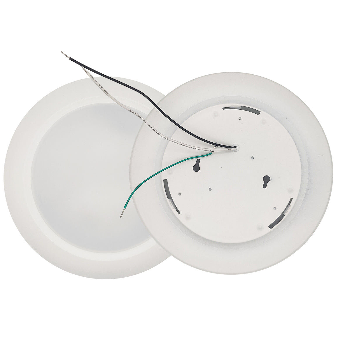 Bulbrite 773277 Bulbrite 25-Watt LED 10" Disc, 3000K, 2000 Lumens, White Finish