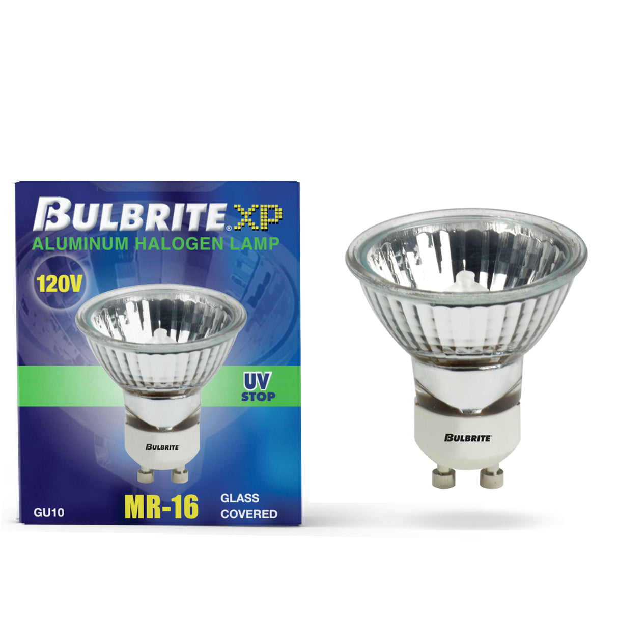 Bulbrite 860655 Bulbrite Pack of (6) Halogen MR16 Twist & Lock Bi-Pin Base (GU10) Light Bulb, 35 Watt, Clear