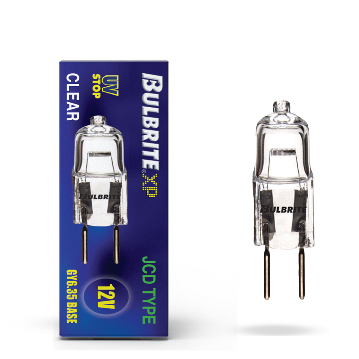 Bulbrite 860783 20W T3 JC-TYPE CLEAR GY6.35 12V-10PK