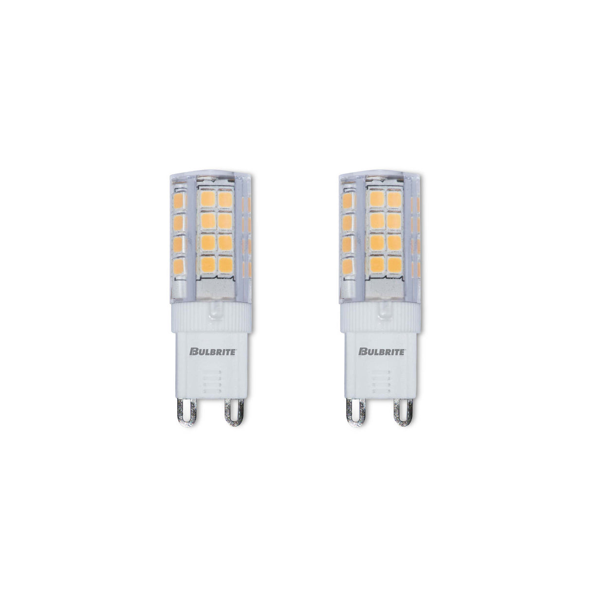 Bulbrite 861513 Bulbrite LED Pack of (2) 120-Volt Frost T5 Specialty Mini Bulbs with G9 (Bi-Pin) Base, 3.5 Watt, 3000K (Soft White Light)