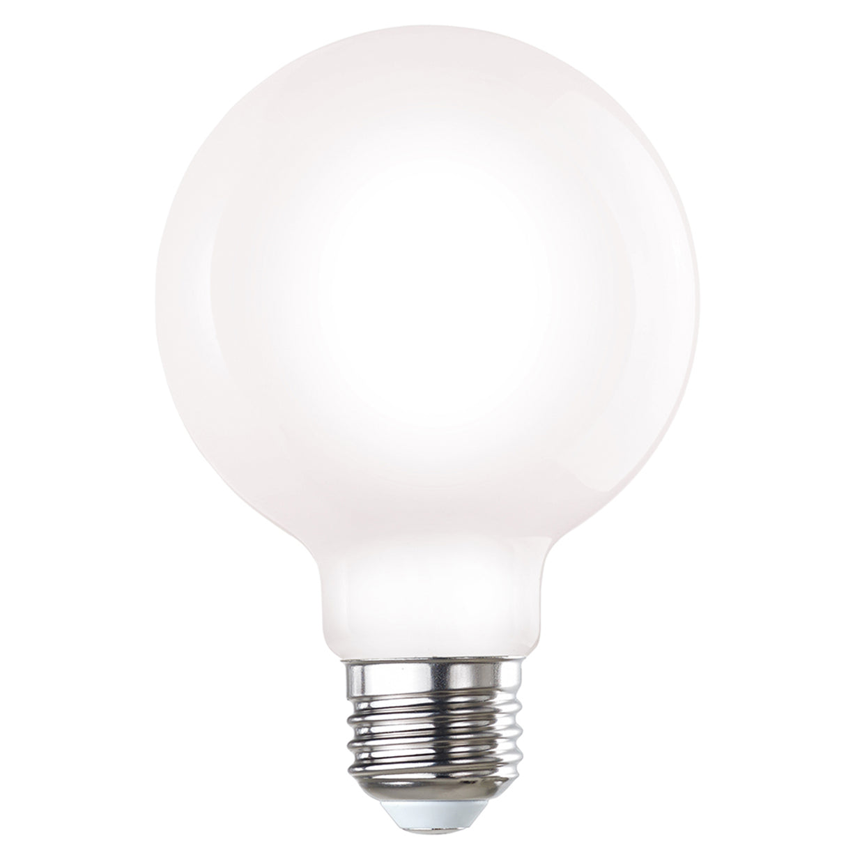 Bulbrite 861626 7W LED G25 2700K FILAMENT MILKY E26 DIM-8PK