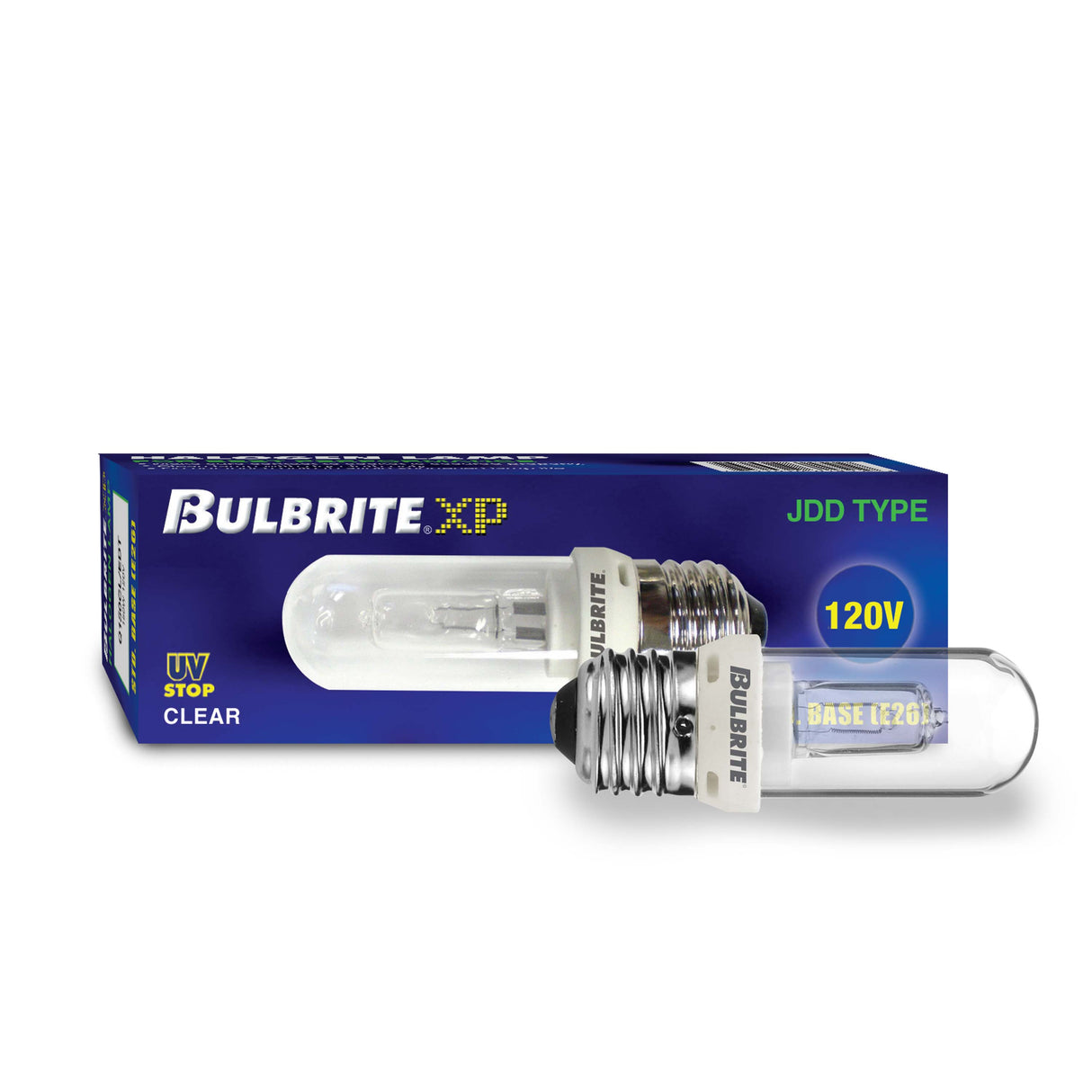 Bulbrite 861995 150W Halogen T8 Light Bulb 2900K Dimmable E26 2200 Lumens 120V 5PK