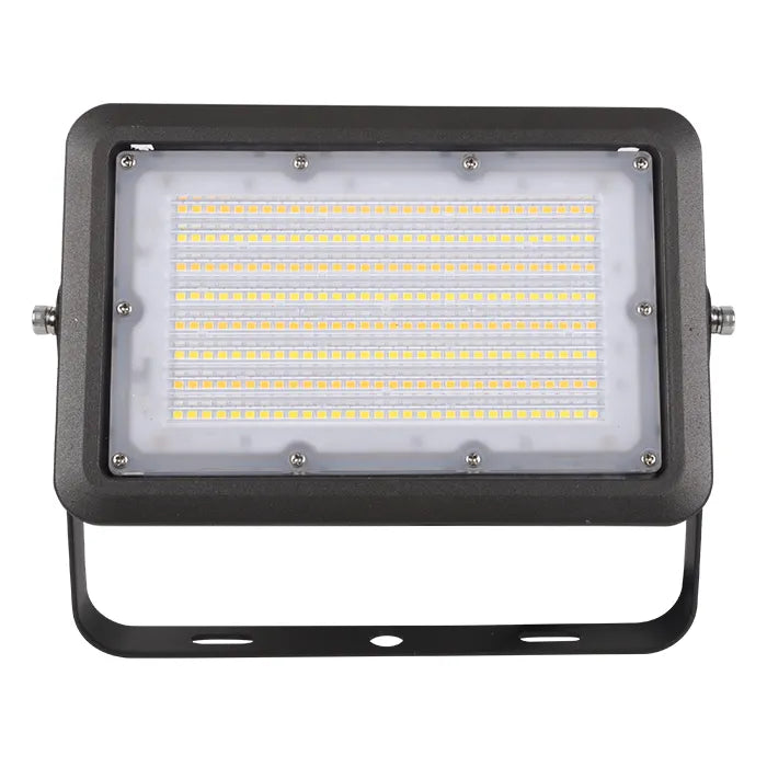 NaturaLED 9654 FXFDL60SW/77/CCT3/BZ-YK 40/50/60W LED Flood Light Bronze Finish + Photocell + Yoke Mount 30K/40K/50K 120-277V