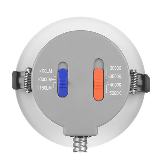 Nicor CLR43SUS9WH 7/10/11W LED Commercial Downlight 30/35/40/50K 120-277V