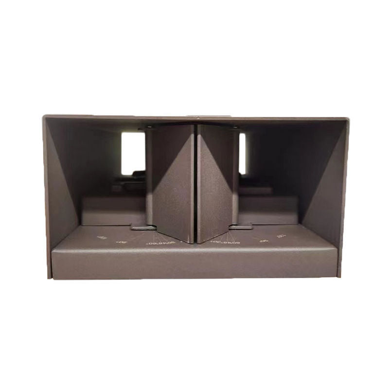 Westgate CREA-56-MCTP-BR 14W/18W/24W LED Adjustable Beam Outdoor/Indoor Square Bronze Wall Sconce 30K/40K/50K 120-277V