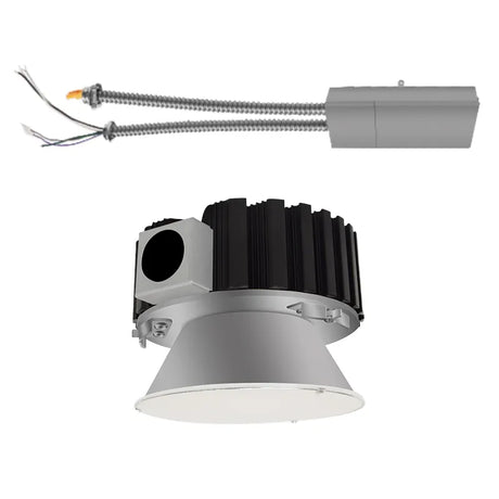 Westgate CRLX10-50-80W-MP-40K 50W/65W/80W 10" LED Round Commercial Recessed Light Dimmable 4000K 120-277V