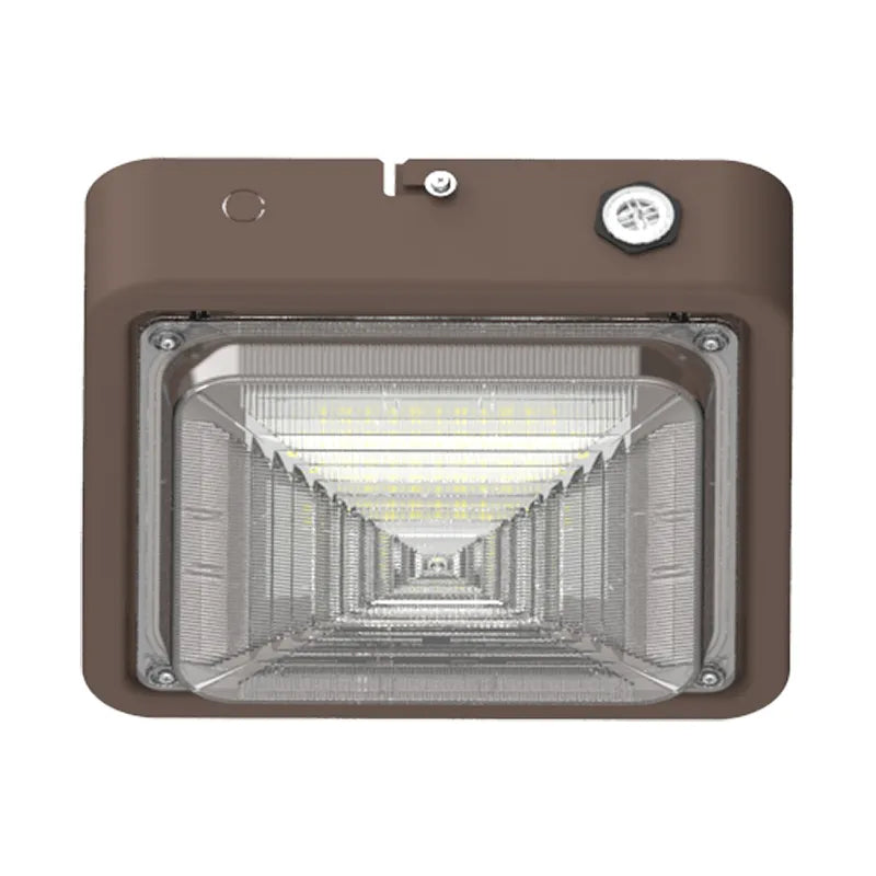Westgate CXES-10-30W-MCTP-EM 10W/20W/30W LED Square Garage Light Emergency Backup Bronze Finish 30K/40K/50K 120-277V