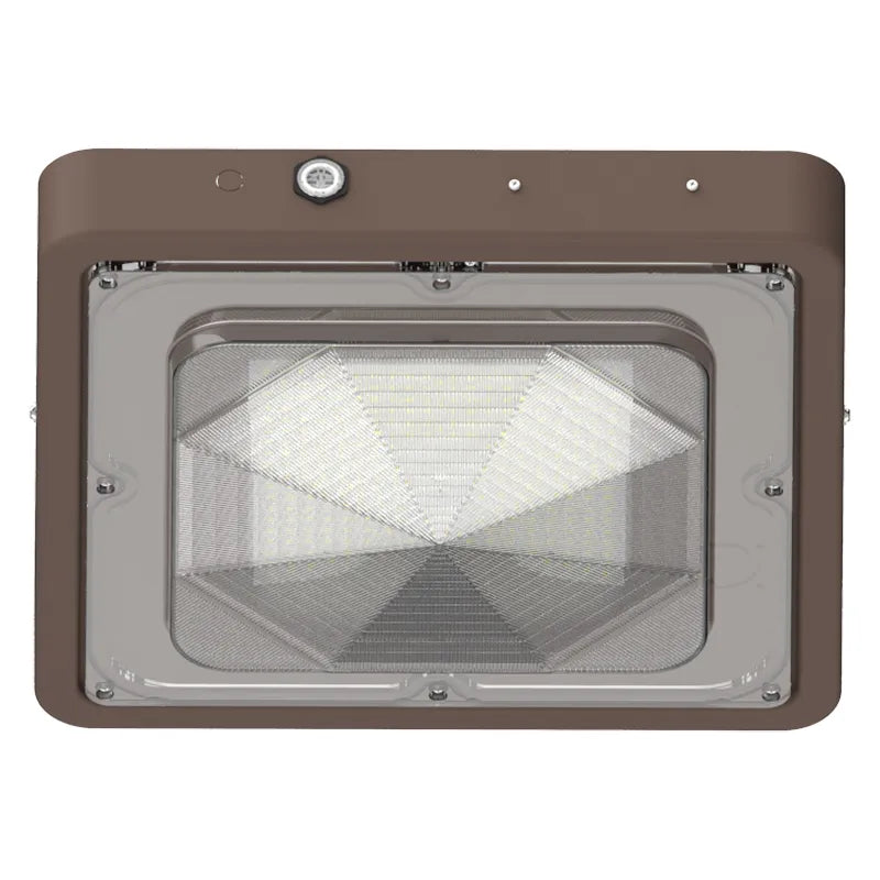 Westgate CXES-40-80W-MCTP-EM 40W/60W/80W LED Square Garage Light Emergency Backup Bronze Finish 30K/40K/50K 120-277V