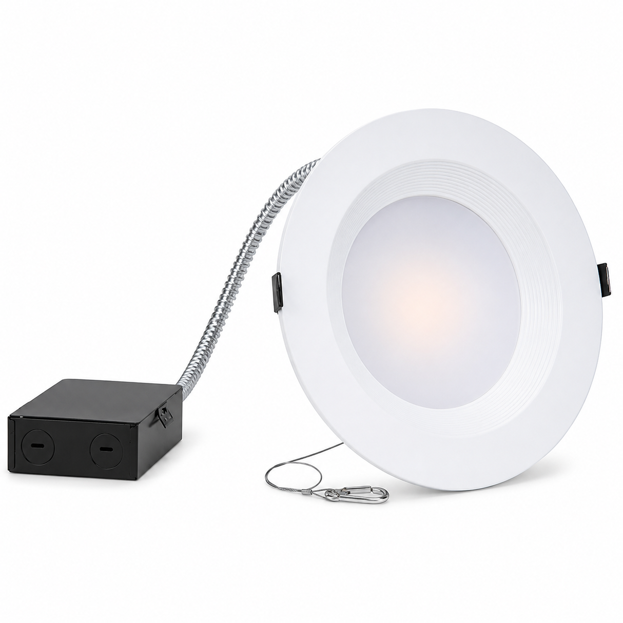 NaturaLED 9471 LED4CRL12SW-96L9CCT3/MV 7/9/12W 4-Inch Round LED Commercial Recessed Light 3000K/4000K/5000K 120-277V