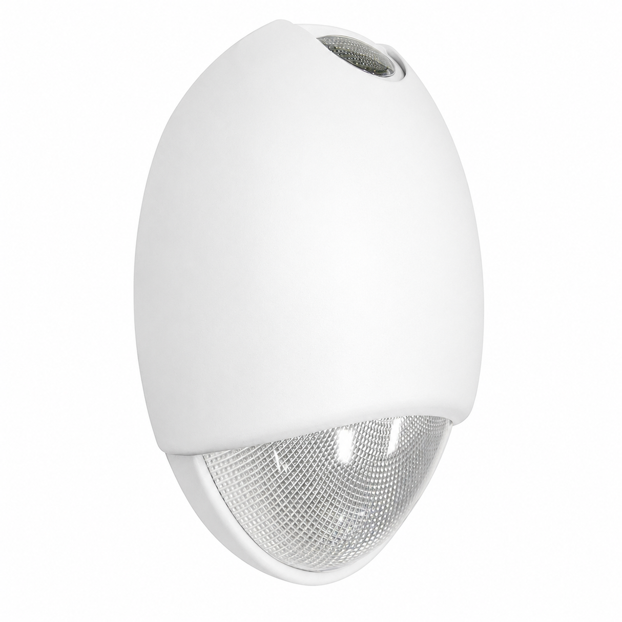 NaturaLED 9748 LEDEM-WP15/8C3/WH-PHO 15W LED Decorative Emergency Wall Pack White Finish with Photocell and Emergency Backup 3500K/4000K/5000K 120-277V