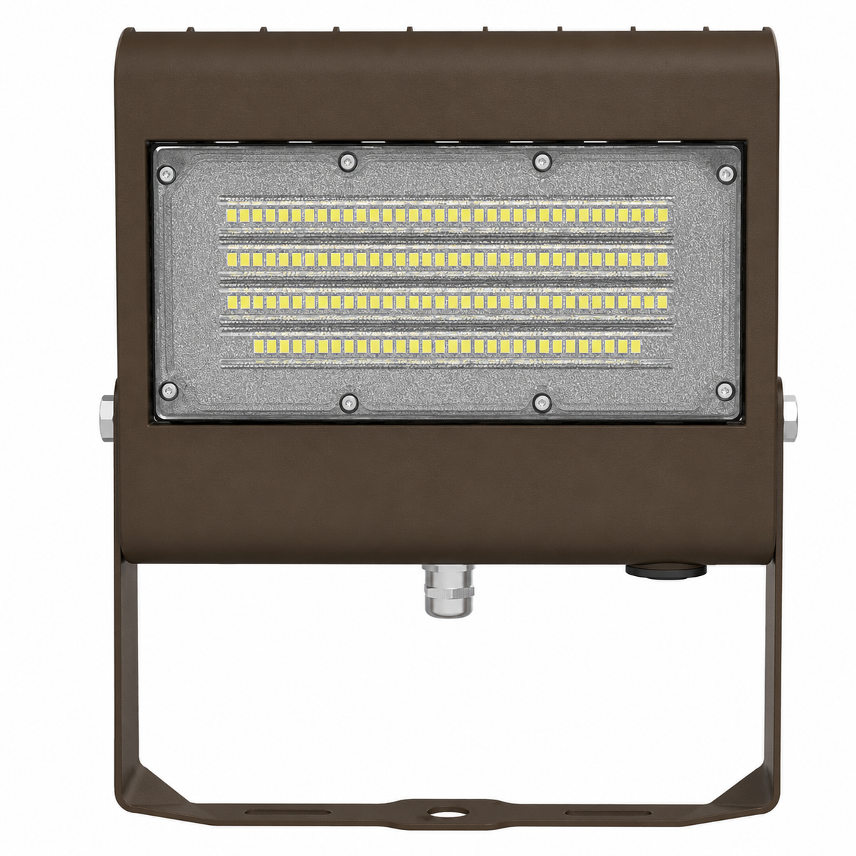 WESTGATE LFX-MD-30-50W-MCTP-TR-P 30/40/50W LED Small Flood Light 3000K/4000K/5000K with Photocell Dimmable U-Bracket Mount 120-277V