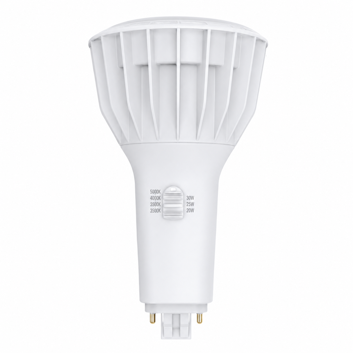 NaturaLED 4676 LED16PL/V/175L/4P/G24q/8C3/AB 16W LED PL Vertical Retrofit Bulb 3000K/3500K/4000K Type A+B G24q/GX24q Base 120-277V