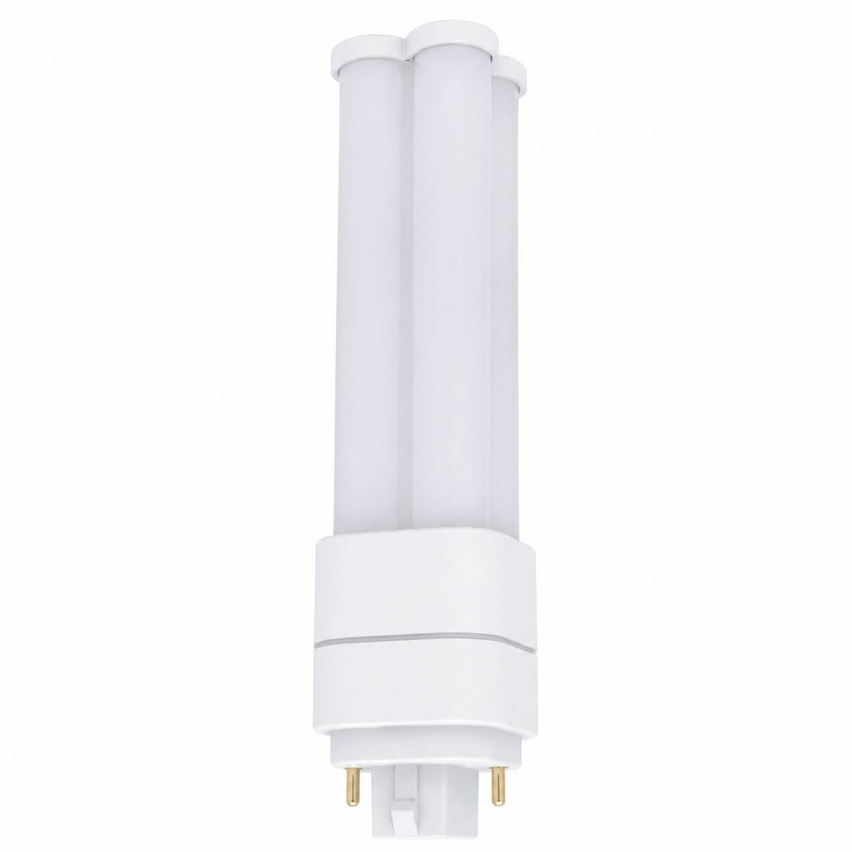 NaturaLED 4661 LED8PL/O/95L/2P/G24d/830/AB 8W LED PL Omni-Directional Plug-In Retrofit Bulb 3000K Type A+B G24d/GX24d Base 120-277V