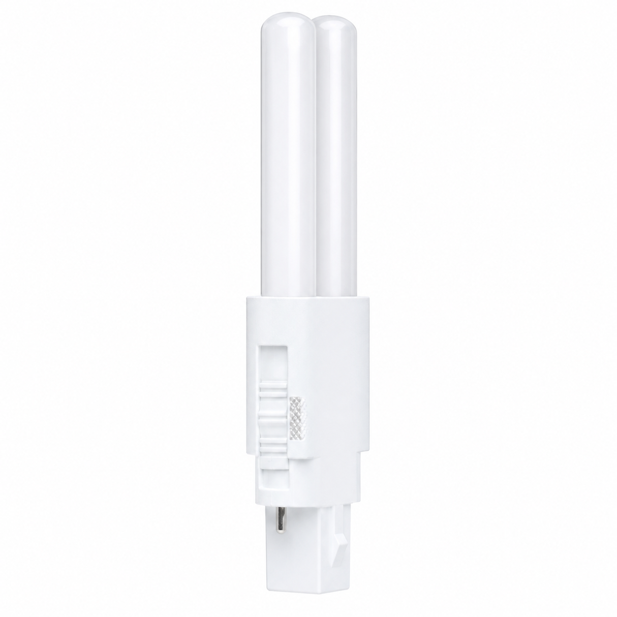NaturaLED 4673 LED6PL/V/65L/2P/GX23/8C3/AB 6W LED PL Vertical Retrofit Bulb 3000K/3500K/4000K Type A+B GX23 Base 120-277V