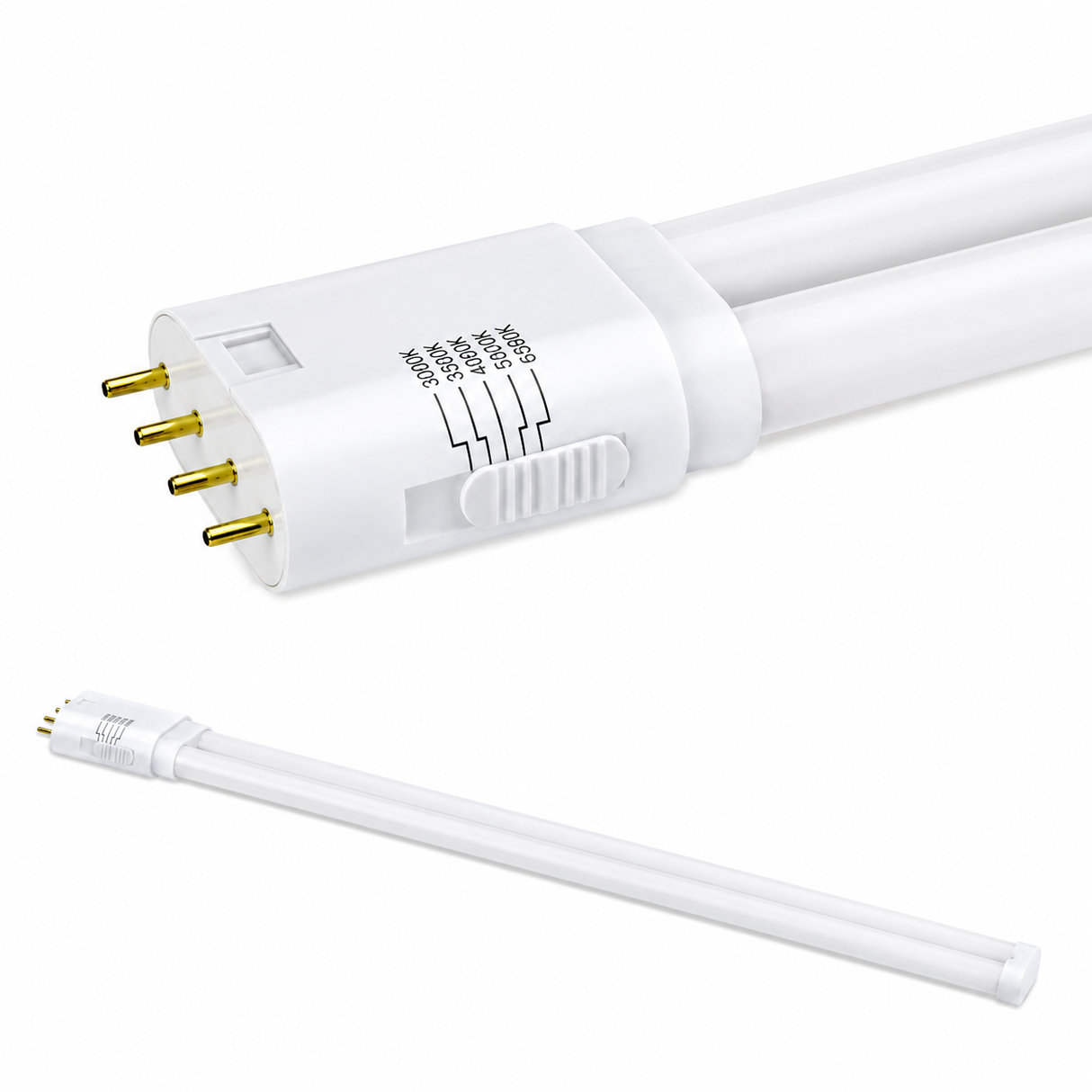 NaturaLED 4679 LED24PLL/320L/2G11/8C5/AB 24W PLL LED Lamp 3000K/3500K/4000K/5000K/6500K Type A+B Hybrid 2G11 Base 120-277V