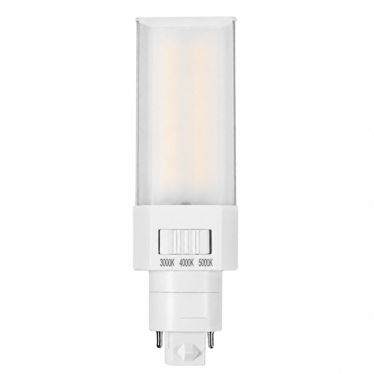 DAMAR 36200A LED11W/PLC/HOR/3CCT/2P 11W LED PL Retrofit Lamp 30K/40K/50K Type B Ballast Bypass G24d-2 2-Pin 120-277V