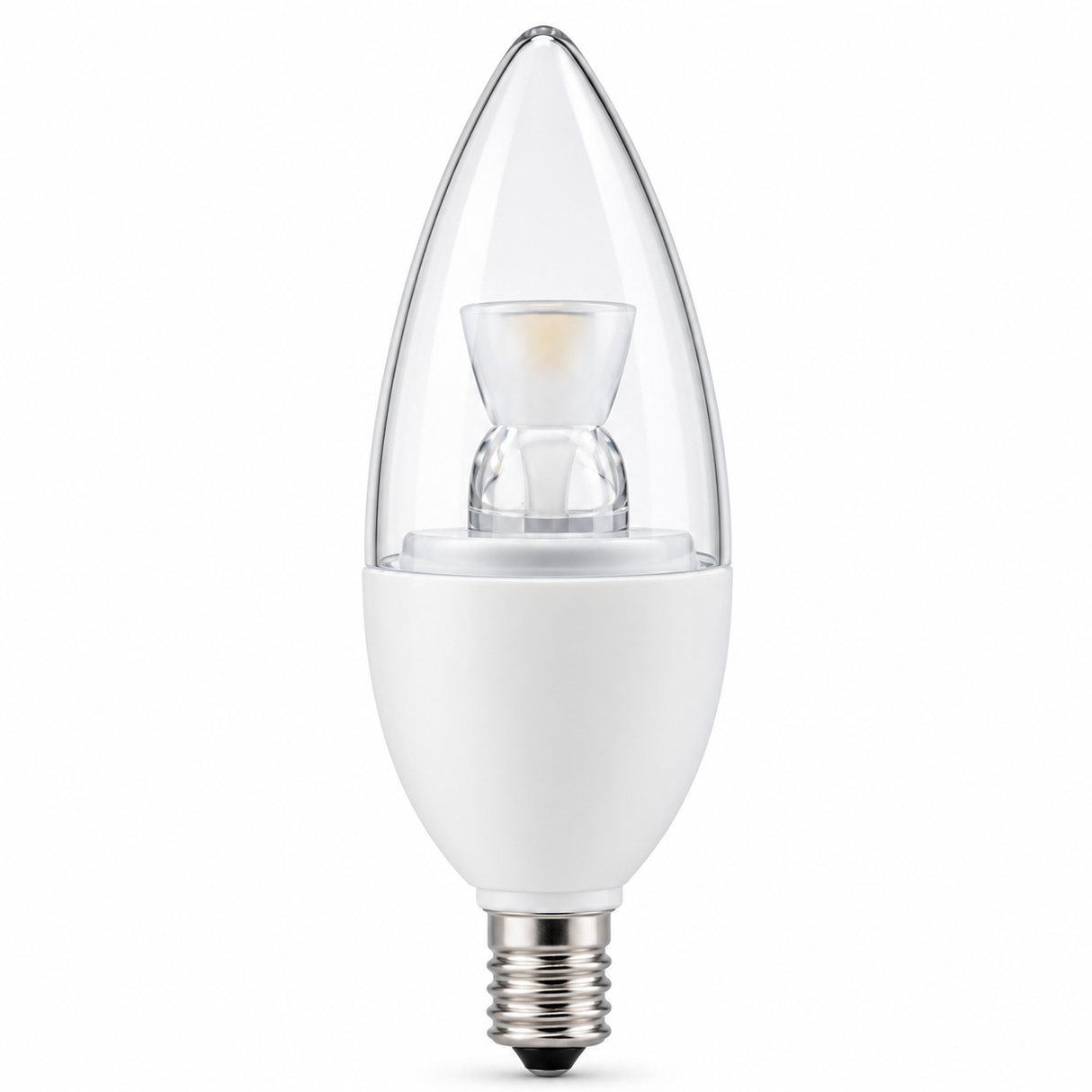 NaturaLED 4562 LED4.5CAB/32L/E12/827 4.5W B11 LED Chandelier Bulb 2700K E12 Base 120V