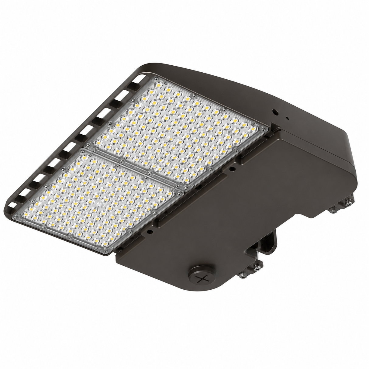NaturaLED 5209 FXSCL150SW/8CCT3/BK/TT-Z10 90/120/150W LED Sport Court Tennis Area Light Black Finish 3000K/4000K/5000K 120-277V