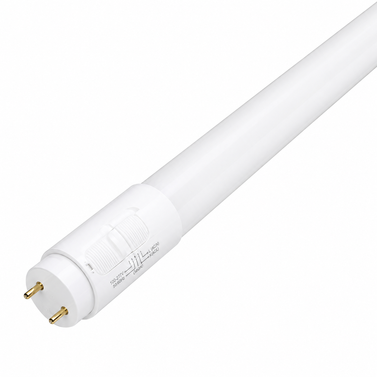LEDone T80244 LOC-4FTT8AB-MW(9/12/15/18)MCCT(30/35/40/50/65) 9/12/15/18W 4ft LED T8 Tube 30/35/40/50/65K Type A+B 1197-2394lm 120-277V