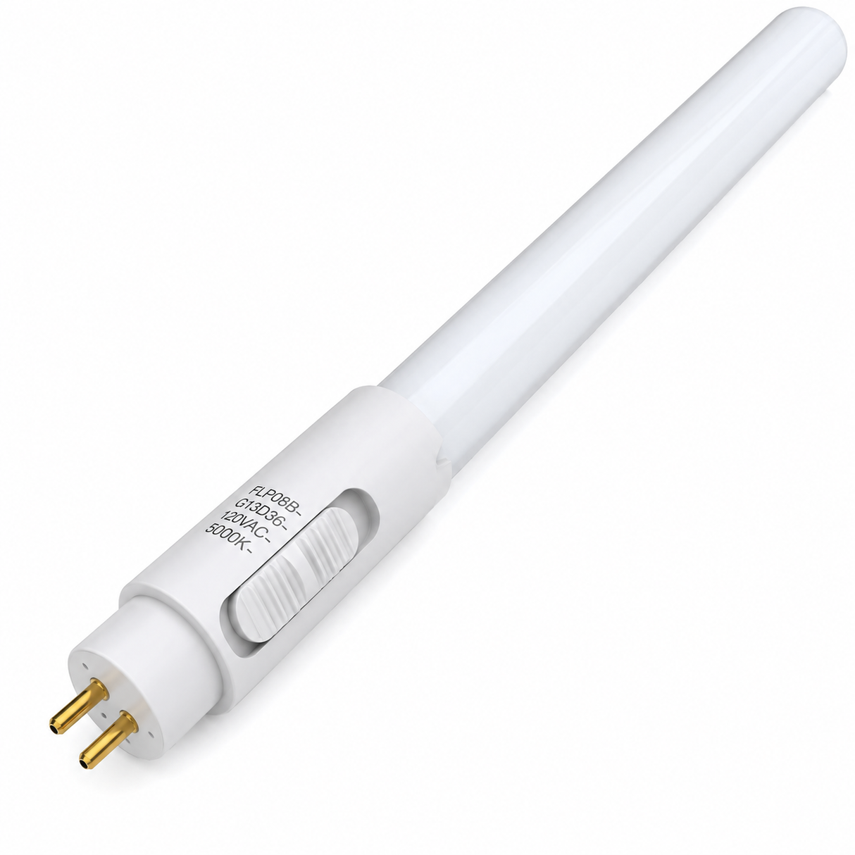 LEDone T50022 LOC-T52FT-12WMCCT(35/40/50/65)FD B 12W 2ft LED T5 Tube 35/40/50/65K Type B 1500lm 120-277V