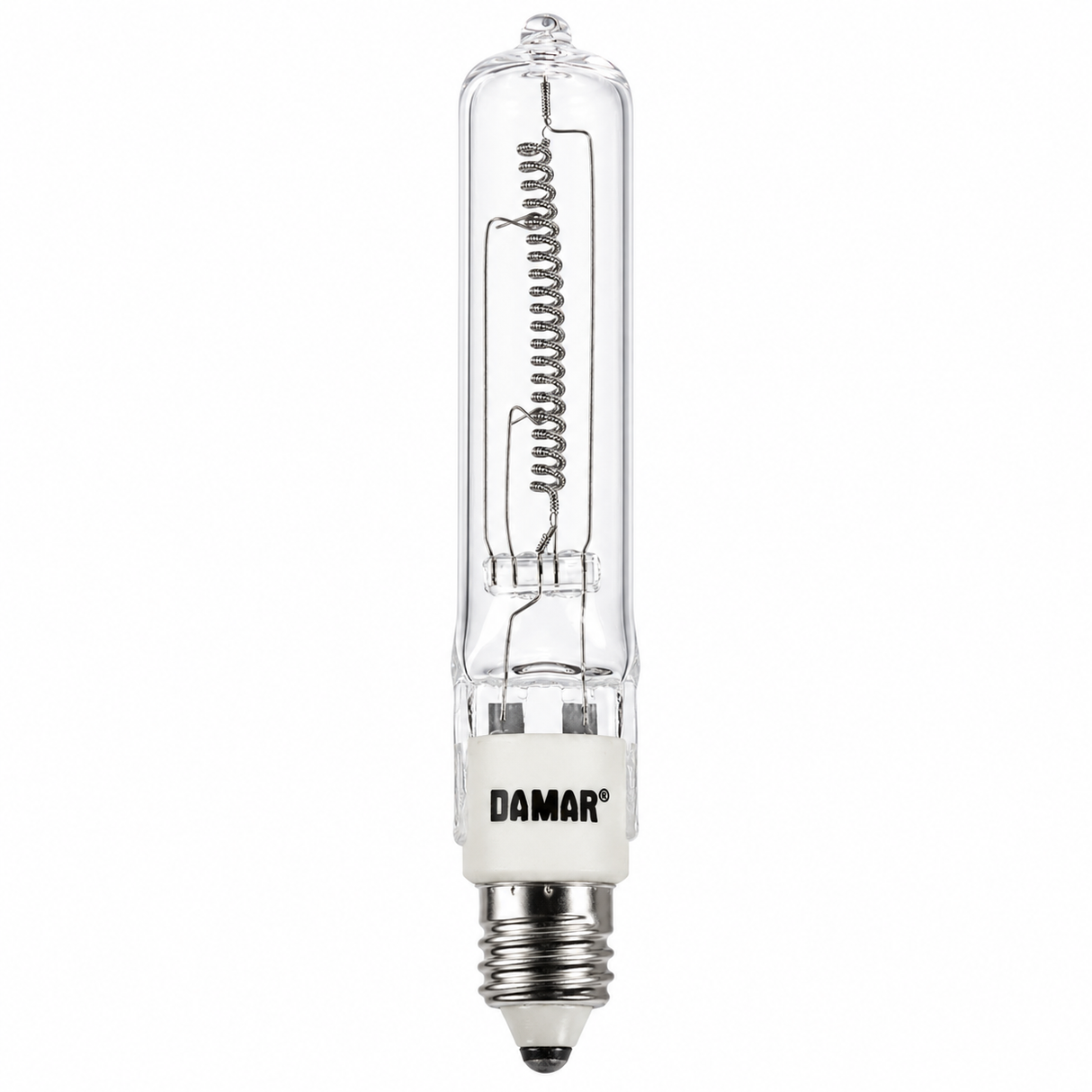 DAMAR 01014D 500Q/CL/MC 500W T4 Halogen Tubular Bulb E11 Base 130V
