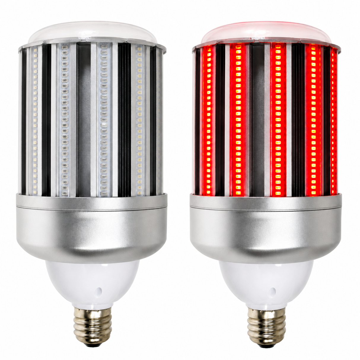 DAMAR 38810A LED120CC/R 120W LED HID Corn Retrofit Bulb Red E39 Mogul Base 120-277V