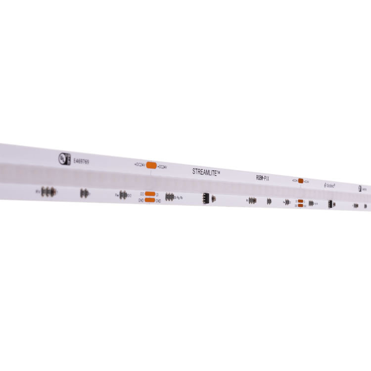 Diode LED DI-24V-STMLT-RGBW-PIX-016 16.4ft 5.2W/ft Streamlite Pixel RGBW Color Changing Diffused Linear Light 24V